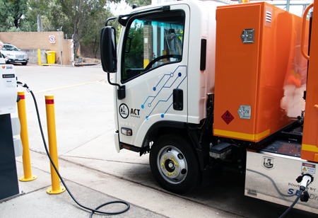 ACT Government Introduces First SEA EV Tipper Truck